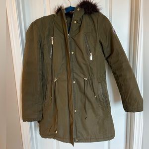 Wildflower Olive Green Coat